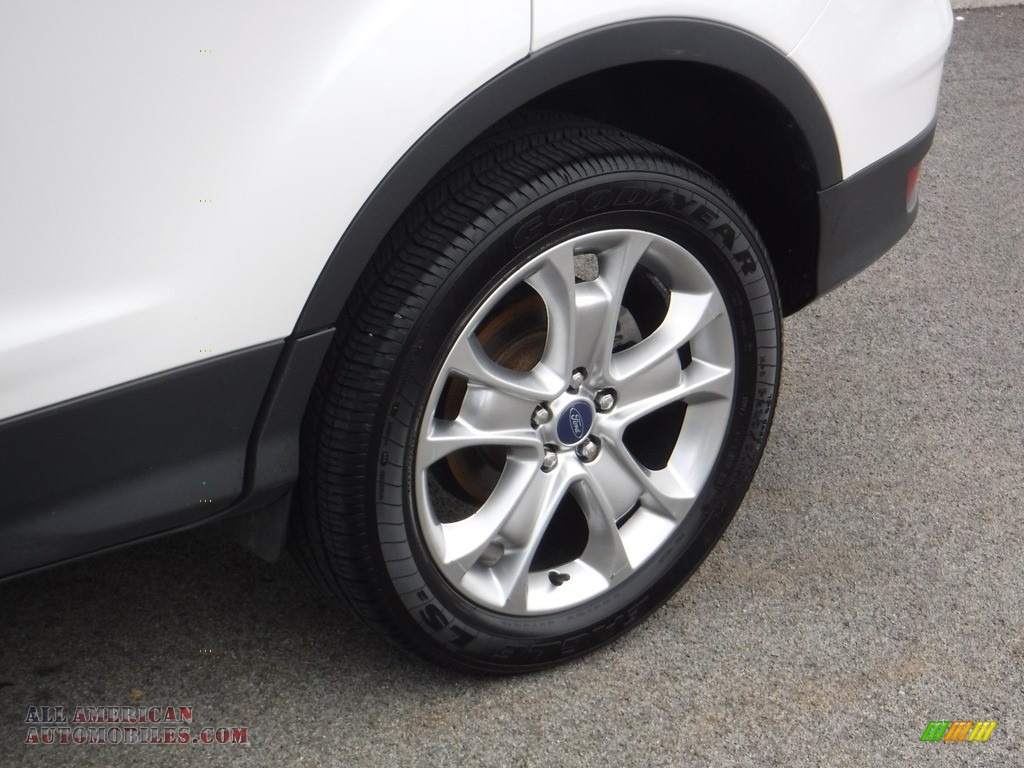 2013 Escape SEL 2.0L EcoBoost 4WD - White Platinum Metallic Tri-Coat / Charcoal Black photo #3