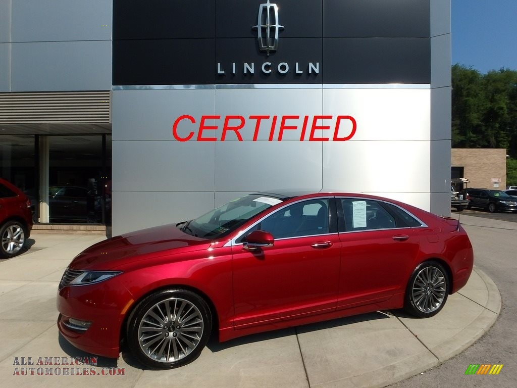 Ruby Red / Charcoal Black Lincoln MKZ 2.0L EcoBoost AWD