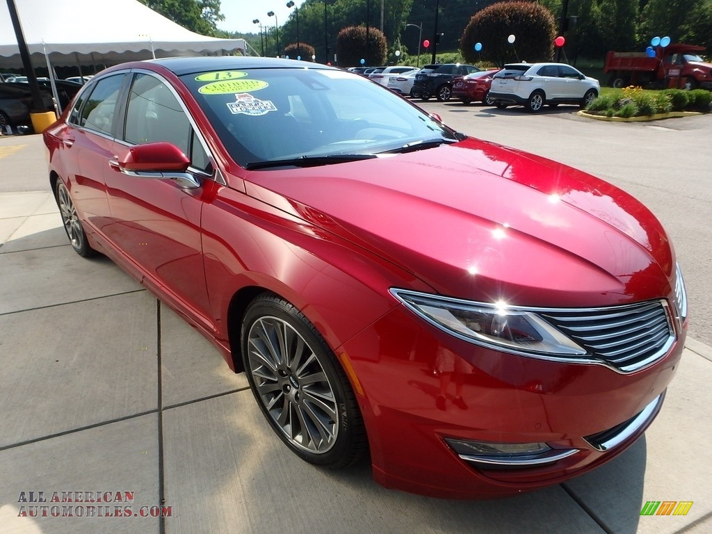 2013 MKZ 2.0L EcoBoost AWD - Ruby Red / Charcoal Black photo #7