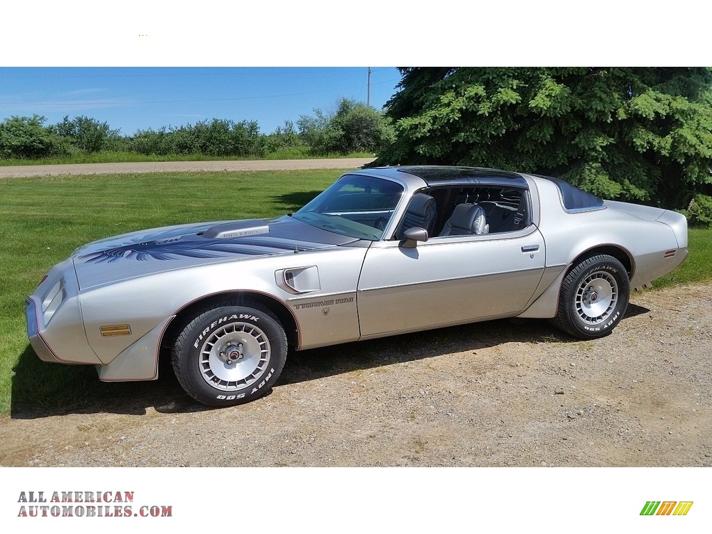 10th Anniversary Silver/Charcoal / Silver Pontiac Firebird 10th Anniversary Trans Am