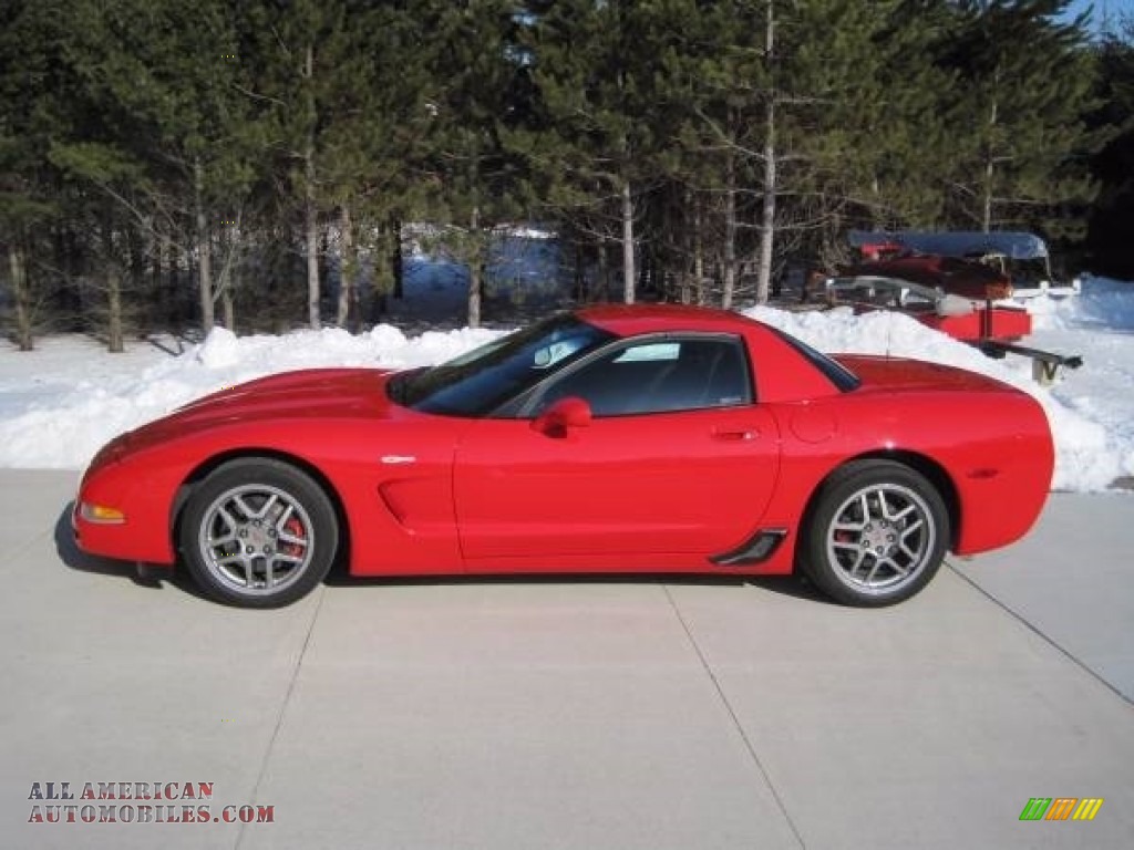 2004 Corvette Z06 - Torch Red / Black photo #1