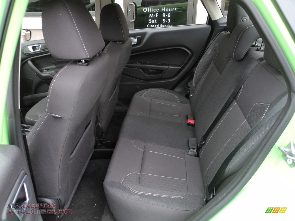2015 Fiesta SE Sedan - Green Envy / Charcoal Black photo #8