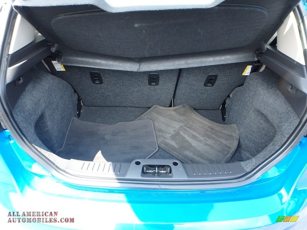 2012 Fiesta SE Hatchback - Blue Candy Metallic / Light Stone/Charcoal Black photo #7