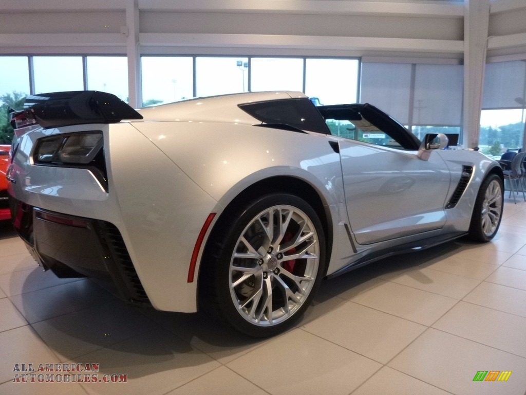 2016 Corvette Z06 Coupe - Blade Silver Metallic / Jet Black photo #2