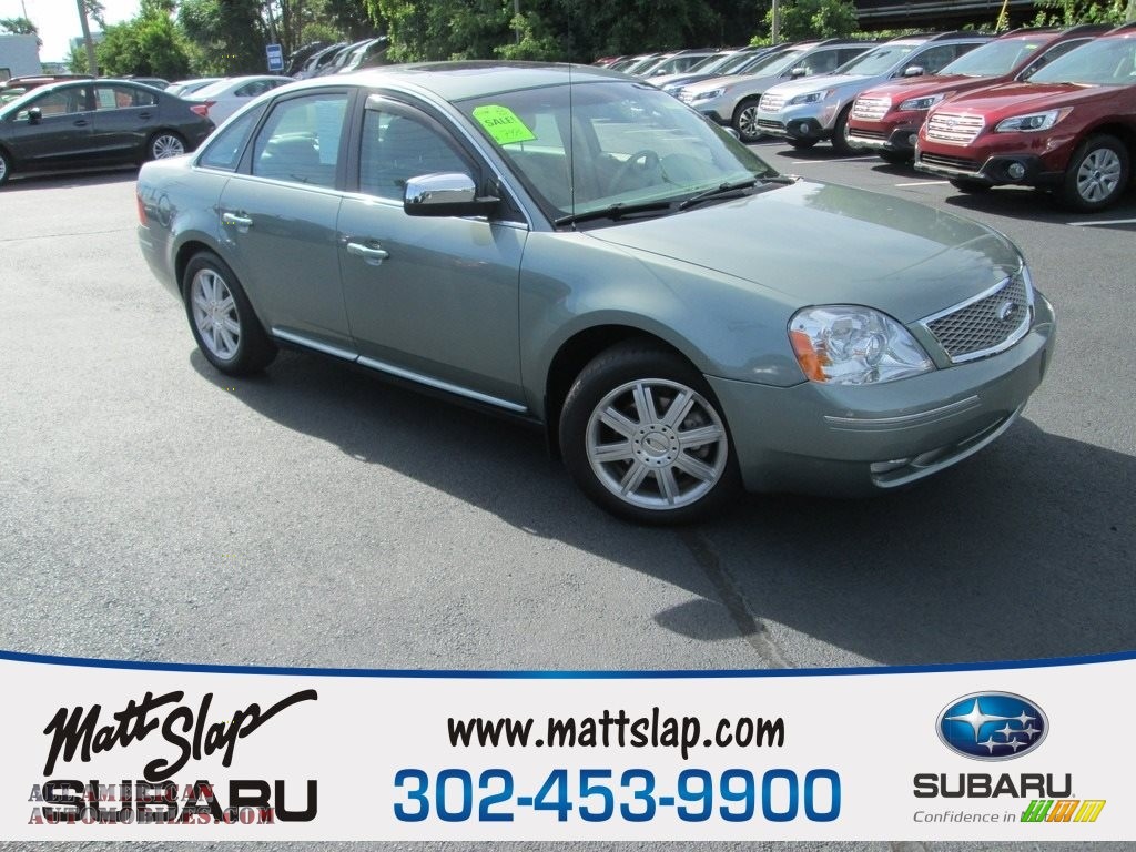Titanium Green Metallic / Pebble Beige Ford Five Hundred Limited AWD