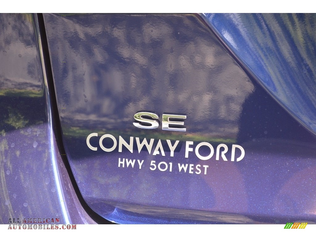 2016 Fiesta SE Sedan - Kona Blue Metallic / Charcoal Black photo #5