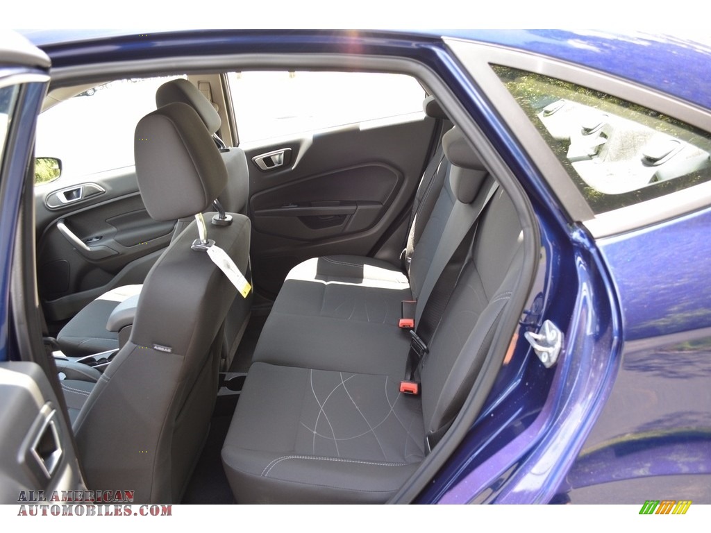 2016 Fiesta SE Sedan - Kona Blue Metallic / Charcoal Black photo #20
