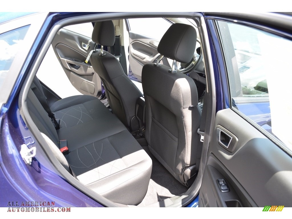 2016 Fiesta SE Sedan - Kona Blue Metallic / Charcoal Black photo #22