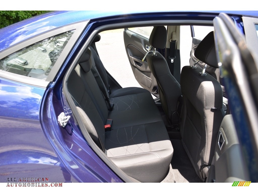 2016 Fiesta SE Sedan - Kona Blue Metallic / Charcoal Black photo #23