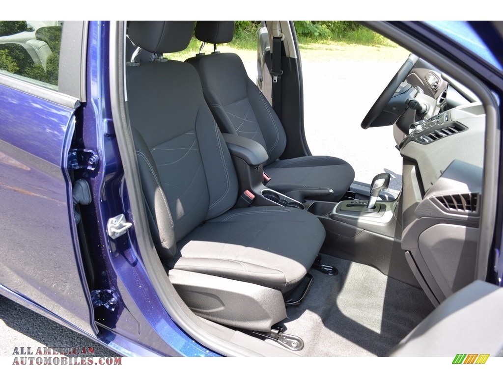 2016 Fiesta SE Sedan - Kona Blue Metallic / Charcoal Black photo #24
