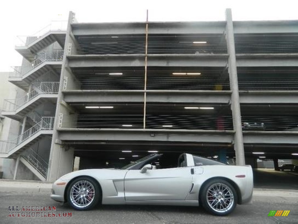 2005 Corvette Coupe - Machine Silver / Ebony photo #3
