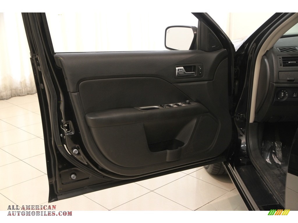 2010 Fusion SEL V6 AWD - Tuxedo Black Metallic / Charcoal Black photo #4