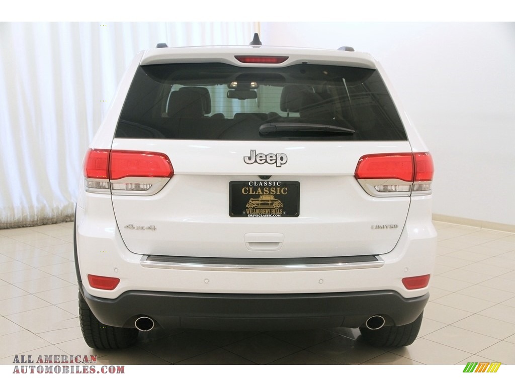 2014 Grand Cherokee Limited 4x4 - Bright White / New Zealand Black/Light Frost photo #24