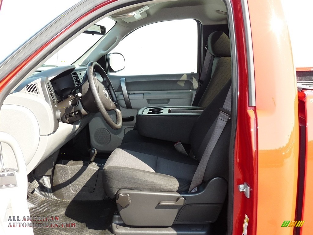 2013 Sierra 1500 Regular Cab 4x4 - Fire Red / Dark Titanium photo #8
