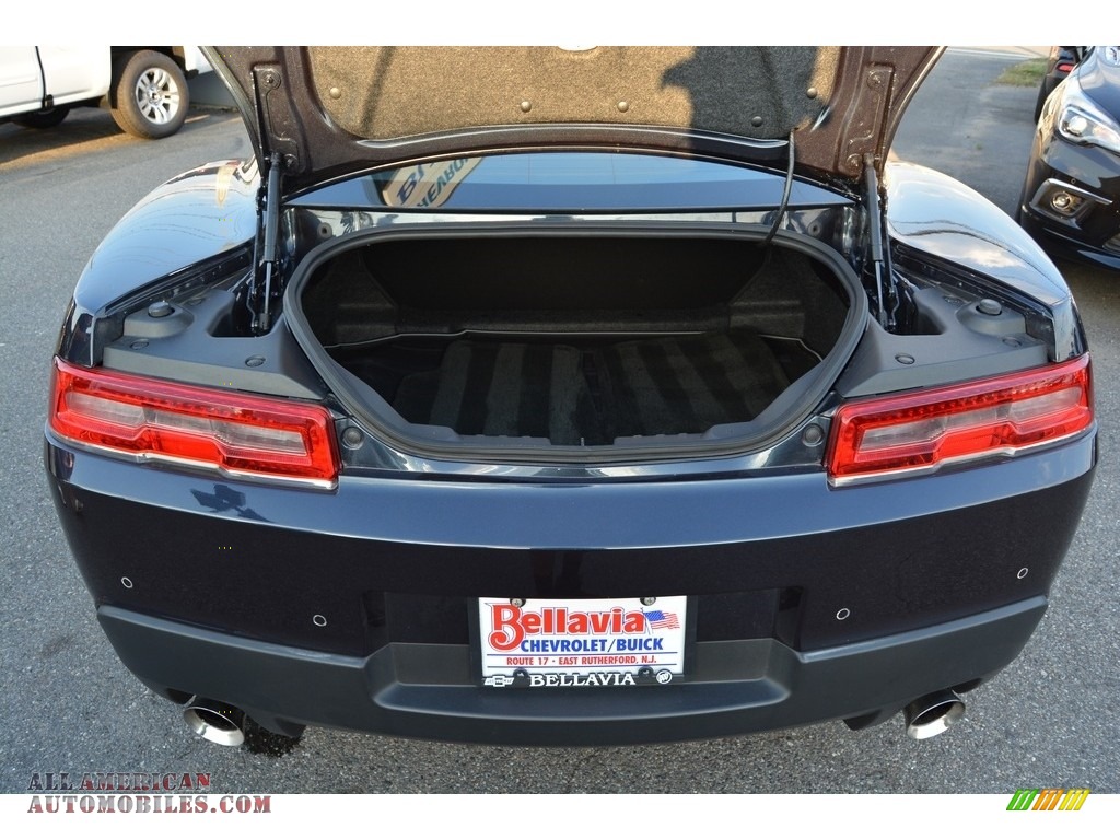 2014 Camaro LT Coupe - Blue Ray Metallic / Black photo #21