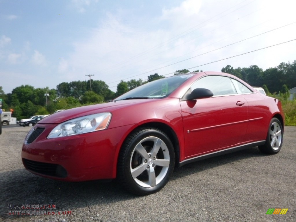 2006 G6 GT Convertible - Crimson Red / Ebony photo #2