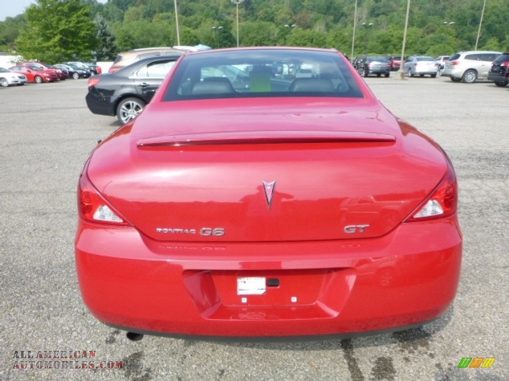 2006 G6 GT Convertible - Crimson Red / Ebony photo #5