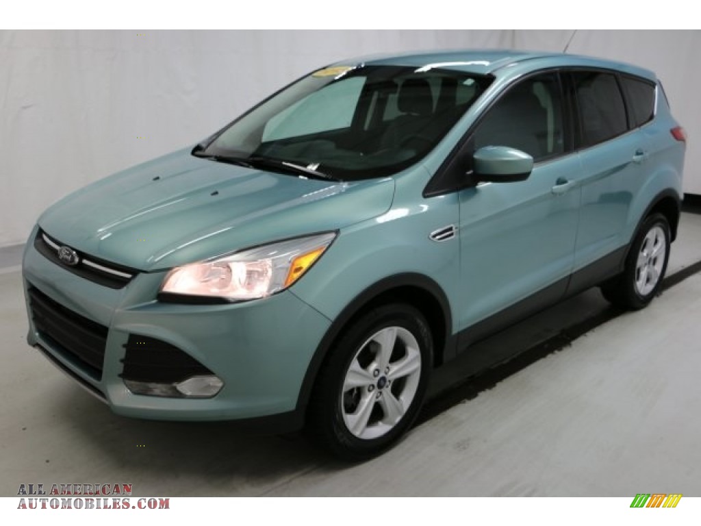 2013 Escape SE 1.6L EcoBoost 4WD - Frosted Glass Metallic / Charcoal Black photo #22