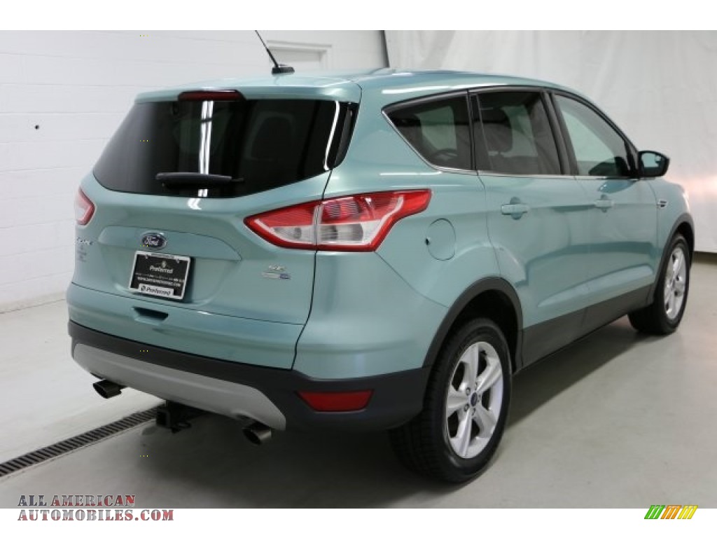 2013 Escape SE 1.6L EcoBoost 4WD - Frosted Glass Metallic / Charcoal Black photo #25