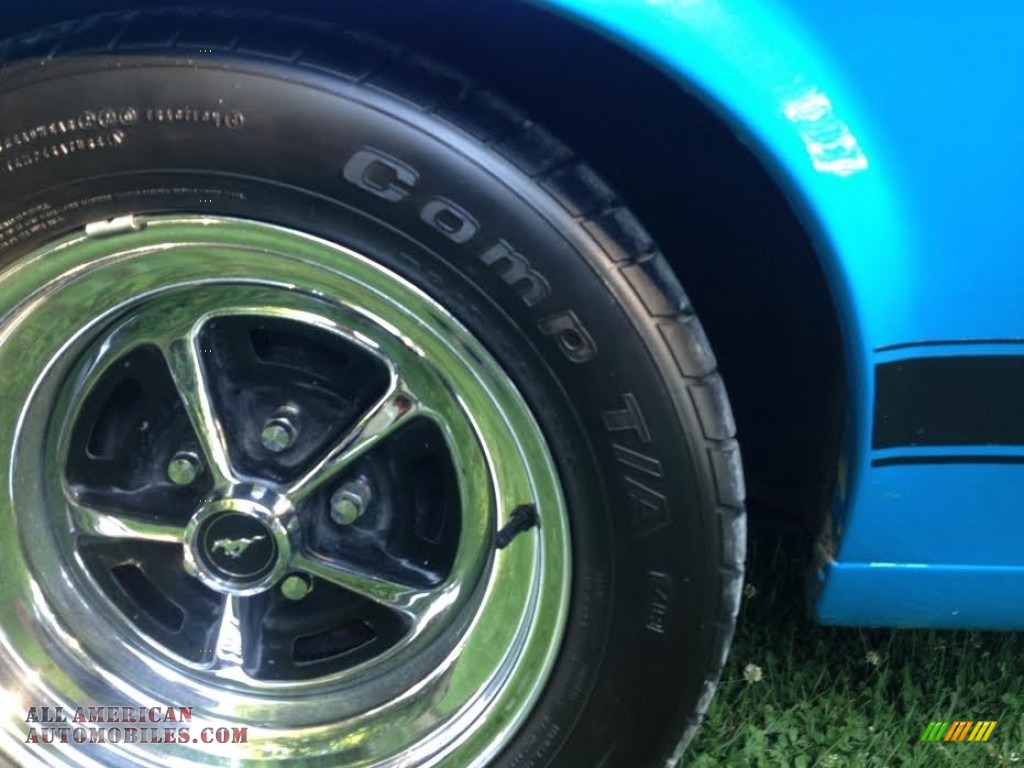 1970 Mustang BOSS 302 - Grabber Blue / Black photo #11
