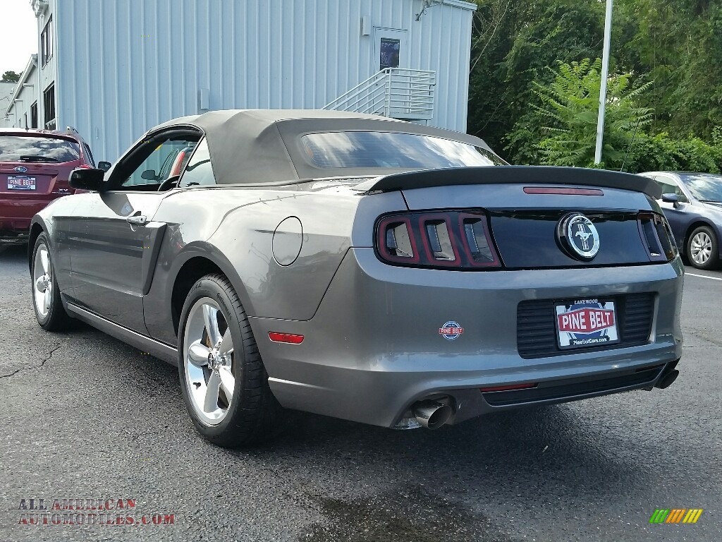 2014 Mustang V6 Convertible - Sterling Gray / Medium Stone photo #5