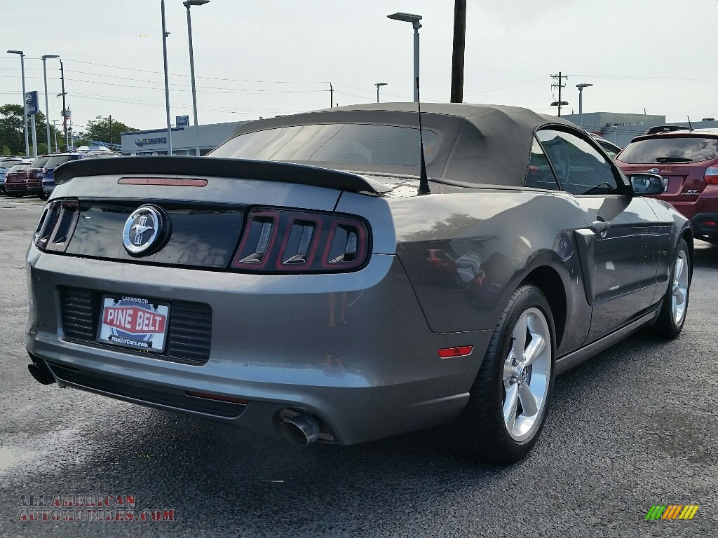 2014 Mustang V6 Convertible - Sterling Gray / Medium Stone photo #7