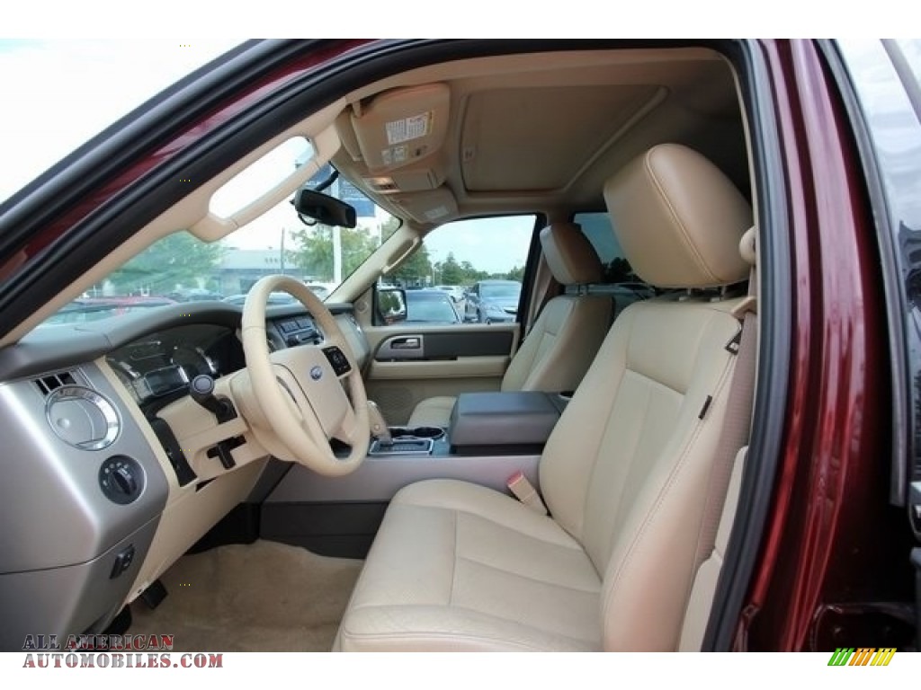 2011 Expedition XLT - Royal Red Metallic / Camel photo #19