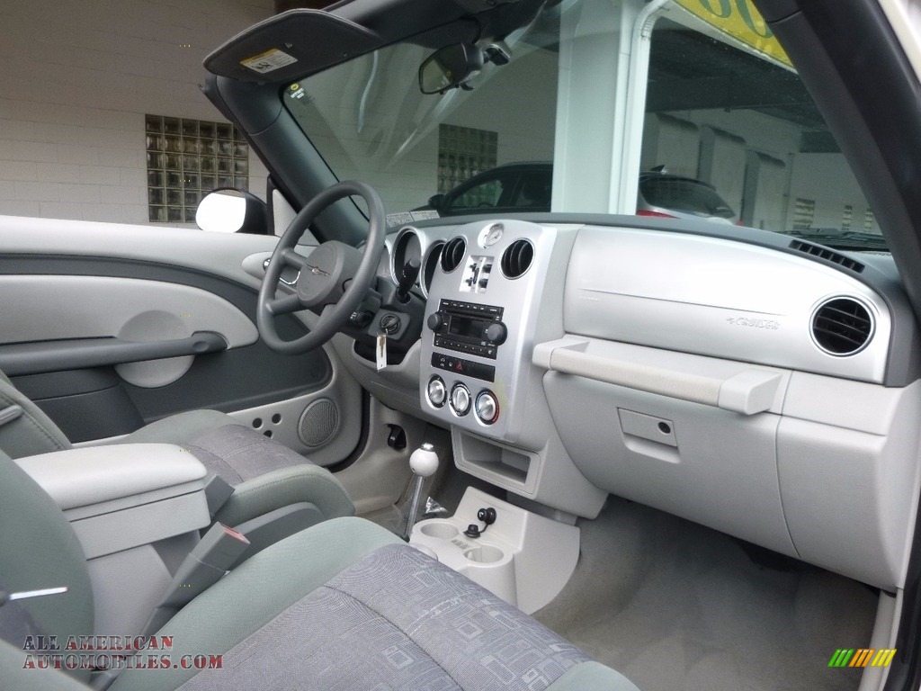2006 PT Cruiser Touring Convertible - Cool Vanilla White / Pastel Slate Gray photo #2