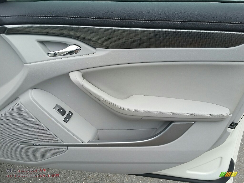 2013 CTS 4 3.0 AWD Sedan - White Diamond Tricoat / Light Titanium/Ebony photo #10