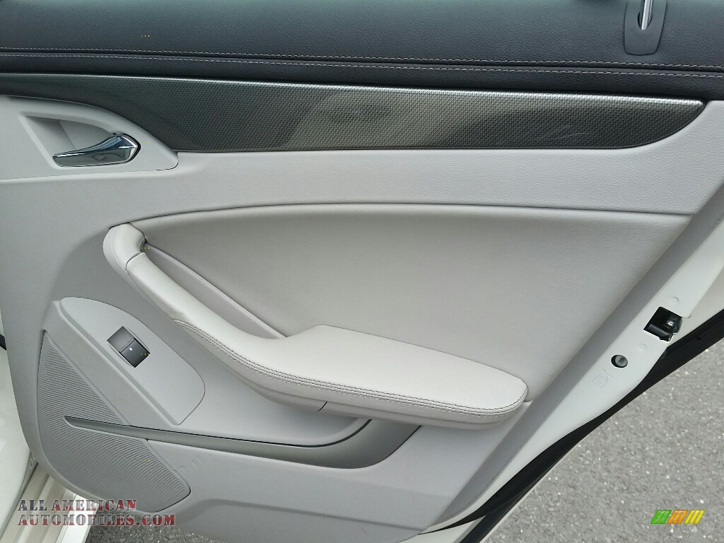 2013 CTS 4 3.0 AWD Sedan - White Diamond Tricoat / Light Titanium/Ebony photo #12