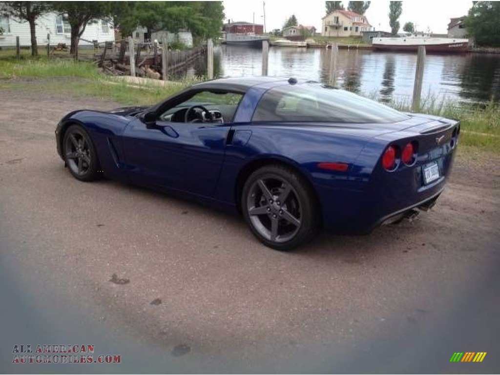 2005 Corvette Coupe - LeMans Blue Metallic / Steel Grey photo #3