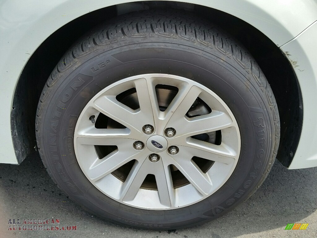 2009 Flex SEL AWD - White Suede Clearcoat / Charcoal Black photo #30