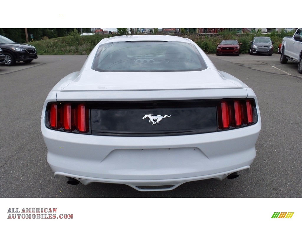 2016 Mustang EcoBoost Coupe - Oxford White / Ebony photo #8