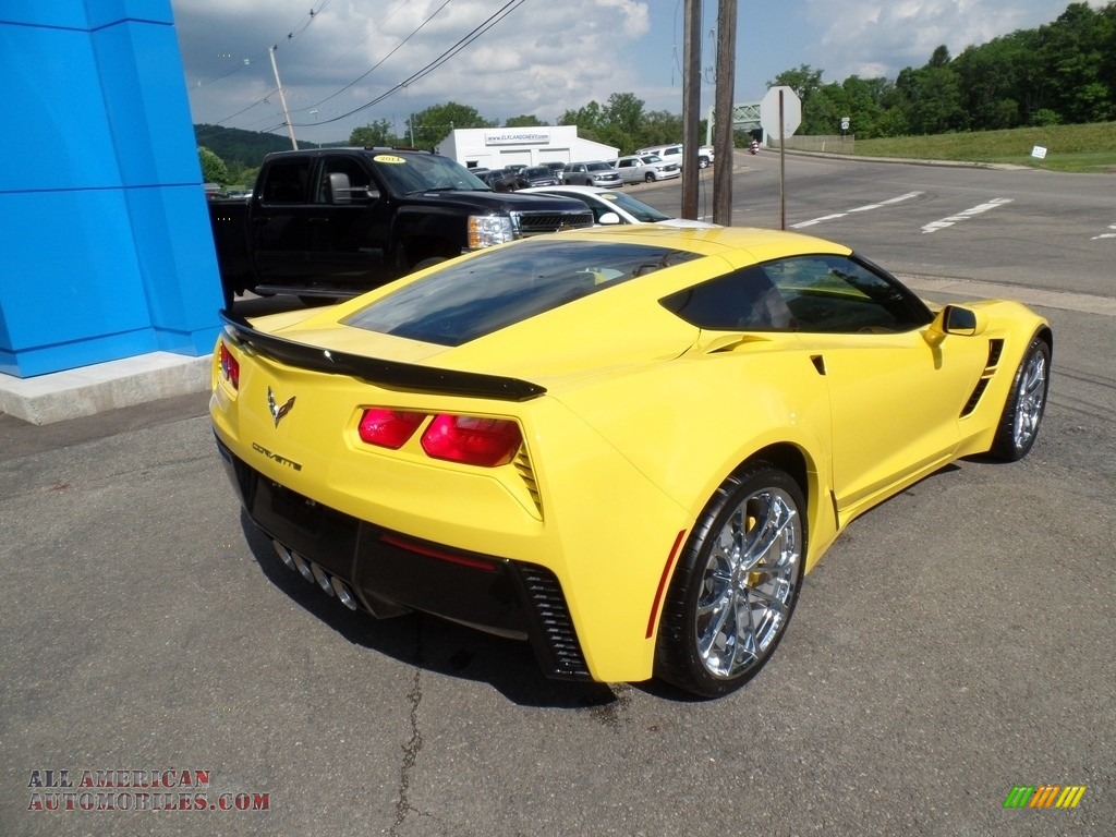 2017 Corvette Grand Sport Coupe - Corvette Racing Yellow Tintcoat / Jet Black photo #6