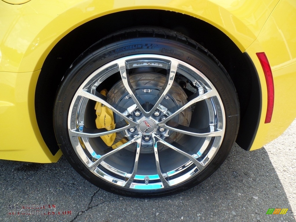 2017 Corvette Grand Sport Coupe - Corvette Racing Yellow Tintcoat / Jet Black photo #9