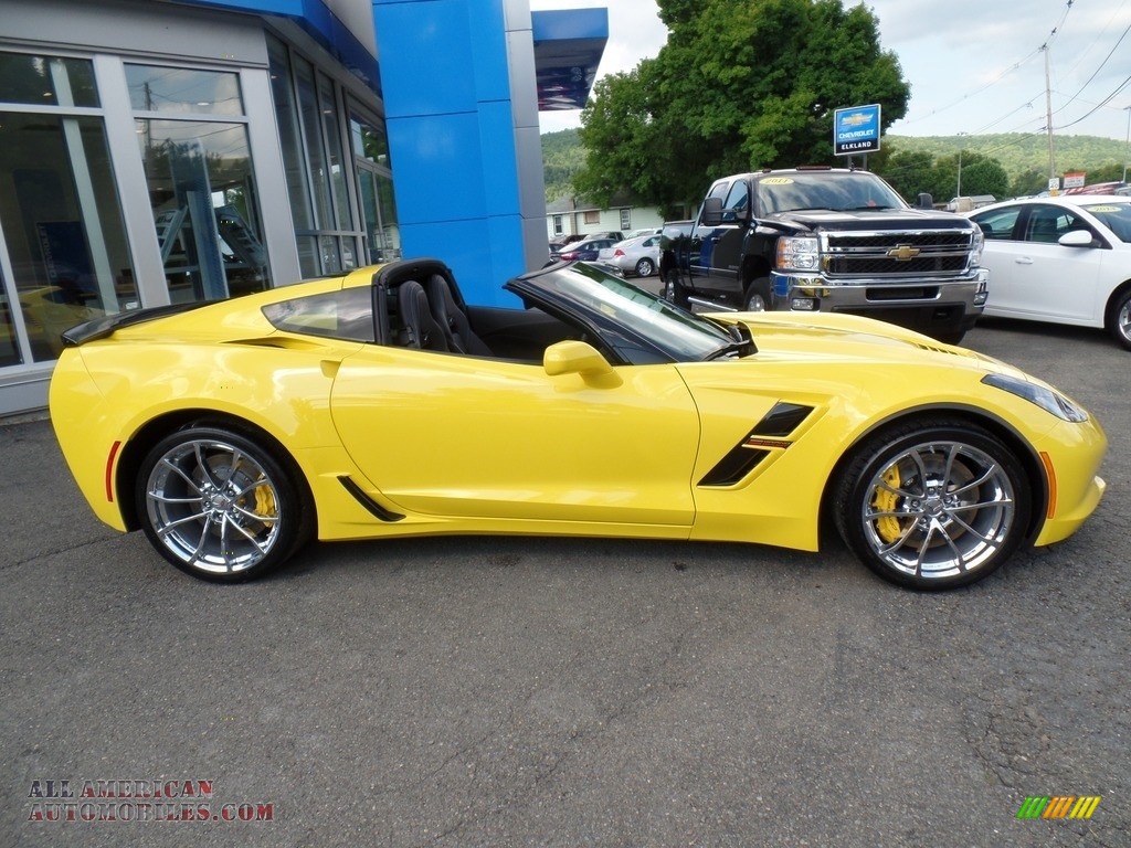 2017 Corvette Grand Sport Coupe - Corvette Racing Yellow Tintcoat / Jet Black photo #15