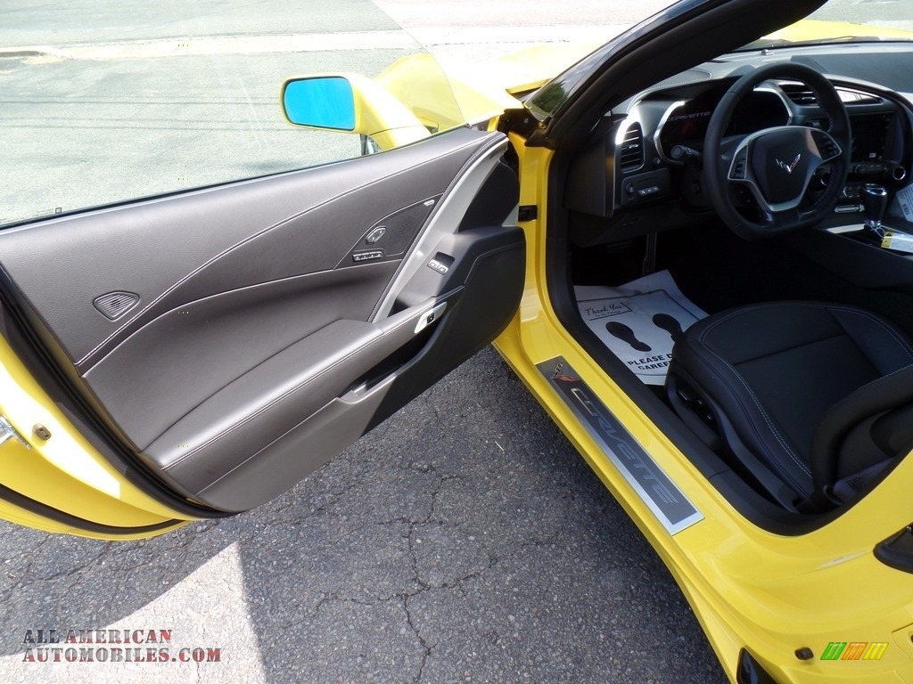 2017 Corvette Grand Sport Coupe - Corvette Racing Yellow Tintcoat / Jet Black photo #16