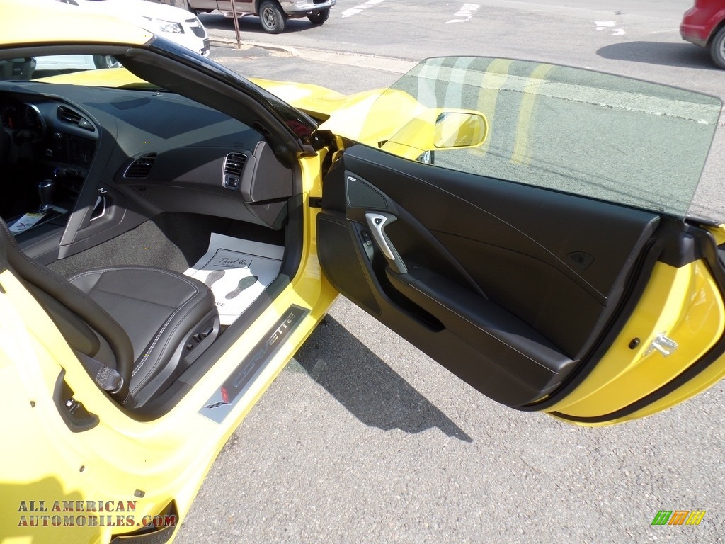 2017 Corvette Grand Sport Coupe - Corvette Racing Yellow Tintcoat / Jet Black photo #48