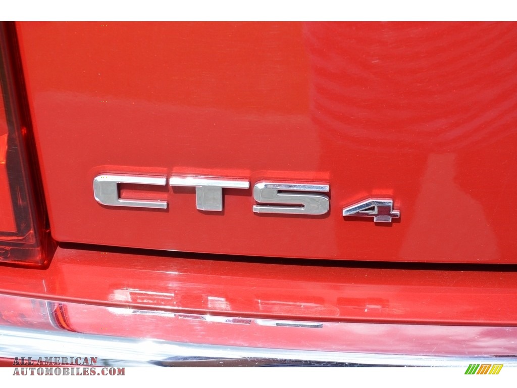 2011 CTS 4 3.6 AWD Sedan - Crystal Red Tintcoat / Cashmere/Cocoa photo #6