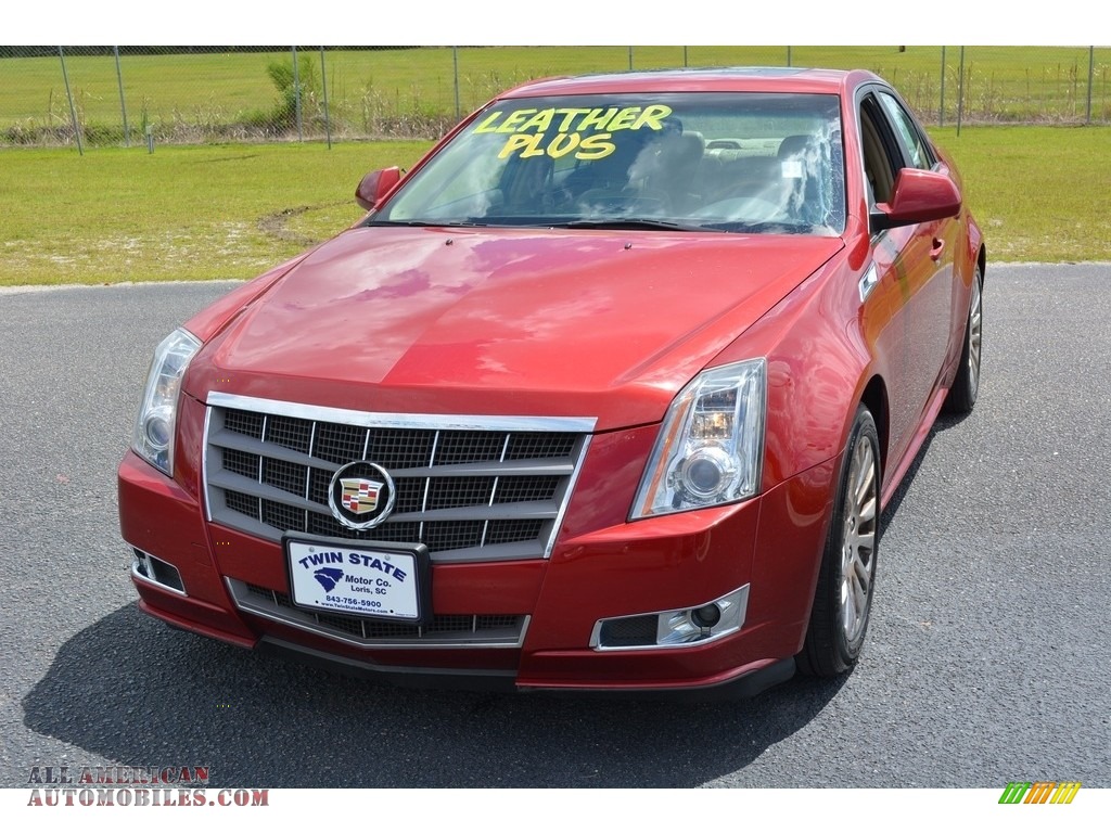 2011 CTS 4 3.6 AWD Sedan - Crystal Red Tintcoat / Cashmere/Cocoa photo #9
