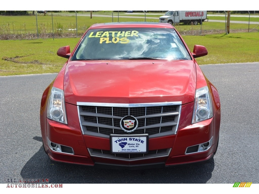 2011 CTS 4 3.6 AWD Sedan - Crystal Red Tintcoat / Cashmere/Cocoa photo #10