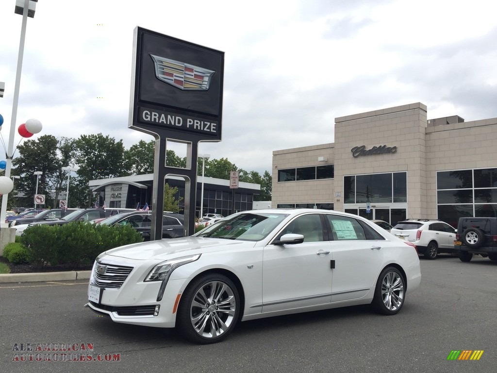 Crystal White Tricoat / Very Light Cashmere Cadillac CT6 3.0 Twin-Turbo Platinum AWD