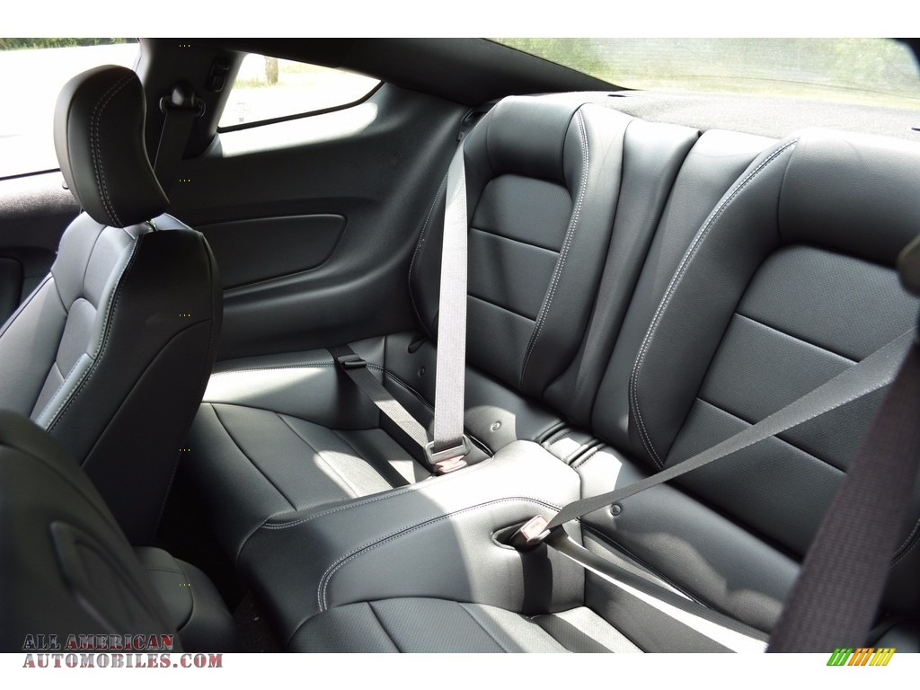 2017 Mustang EcoBoost Premium Coupe - Magnetic / Ebony photo #19