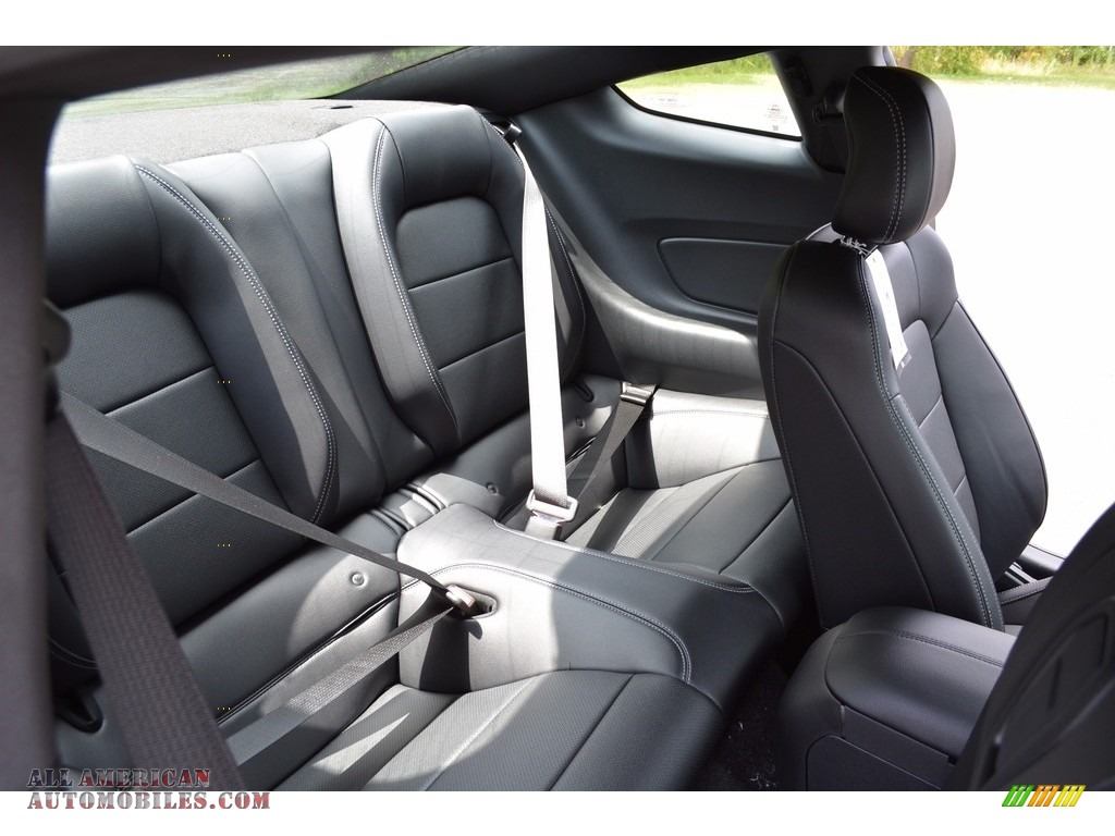 2017 Mustang EcoBoost Premium Coupe - Magnetic / Ebony photo #23