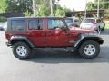 Jeep Wrangler Unlimited Sahara 4x4 Red Rock Crystal Pearl photo #5