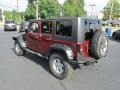 Jeep Wrangler Unlimited Sahara 4x4 Red Rock Crystal Pearl photo #8