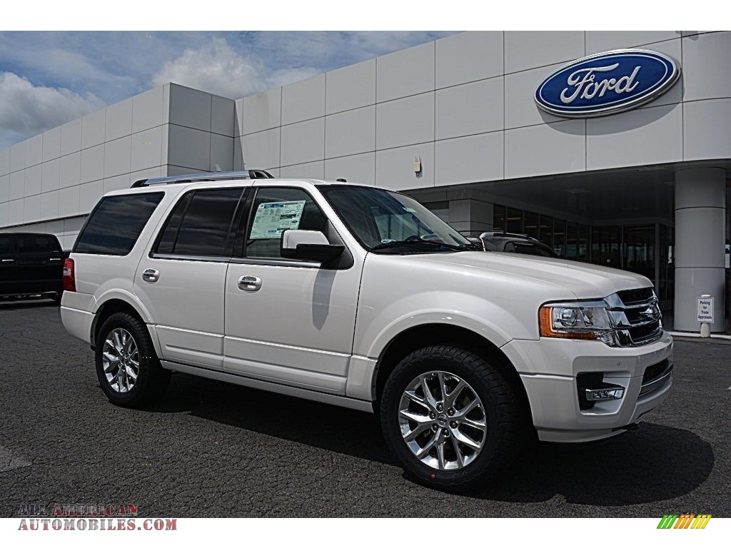 White Platinum / Dune Ford Expedition Limited 4x4