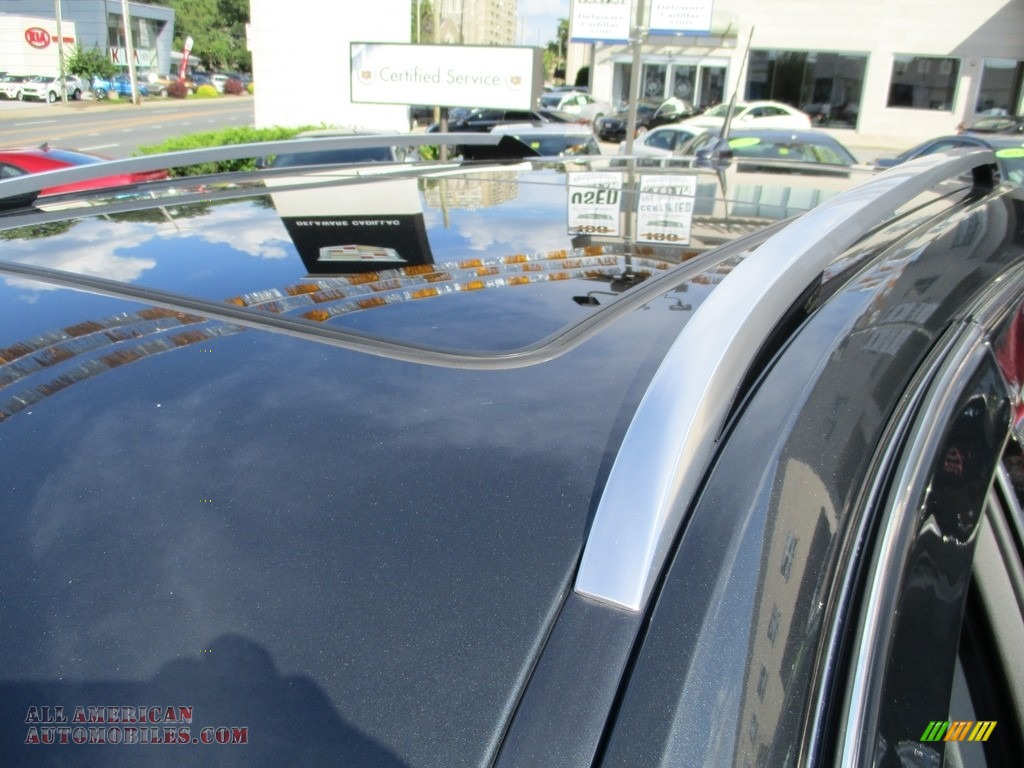 2012 SRX Luxury AWD - Gray Flannel Metallic / Ebony/Ebony photo #37