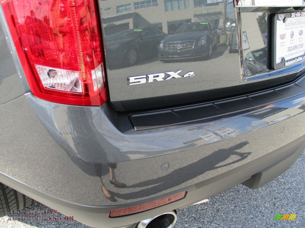 2012 SRX Luxury AWD - Gray Flannel Metallic / Ebony/Ebony photo #38