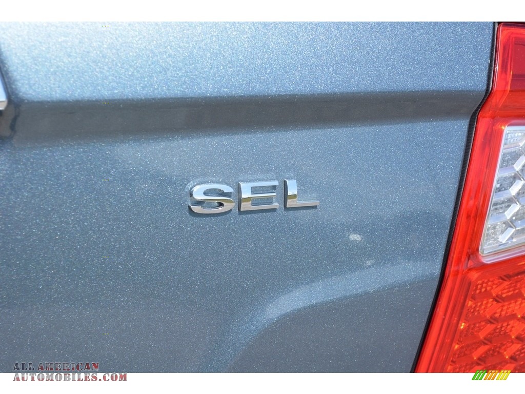 2012 Fusion SEL V6 - Steel Blue Metallic / Camel photo #5